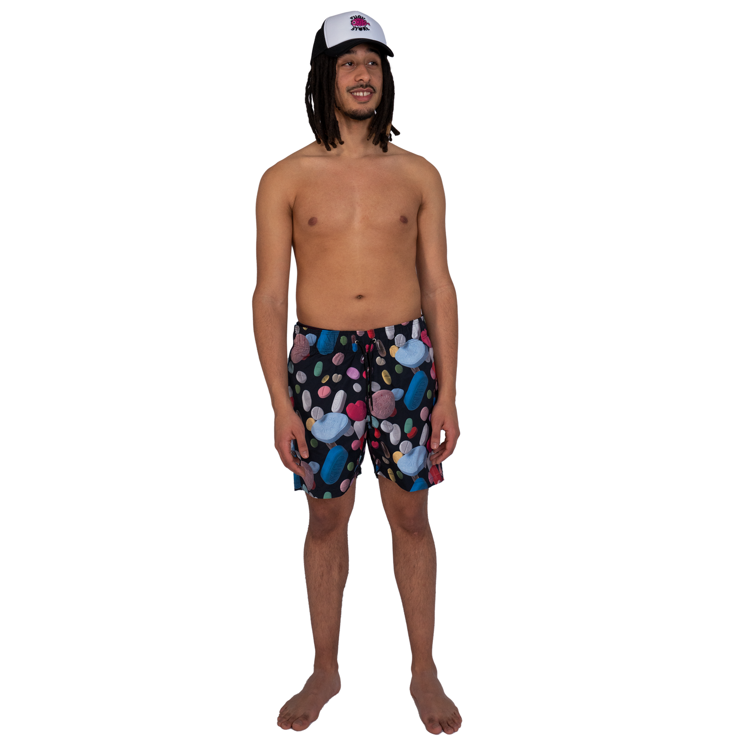 Swim Trunk "Love Pills"