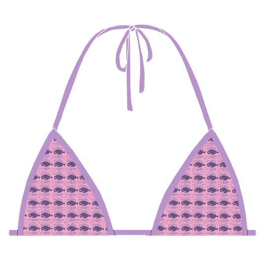 Fugu x Puppy Acid Bikini Top