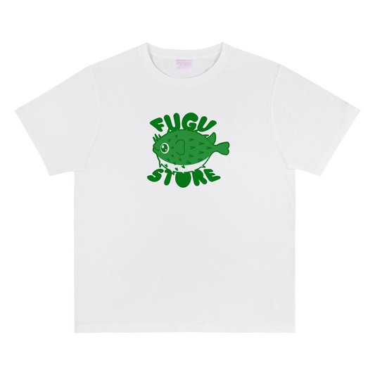 green fugu logo T-shirt