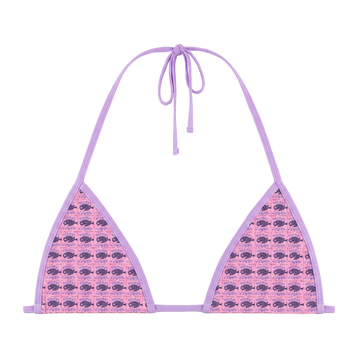 Fugu x Puppy Acid Bikini Top