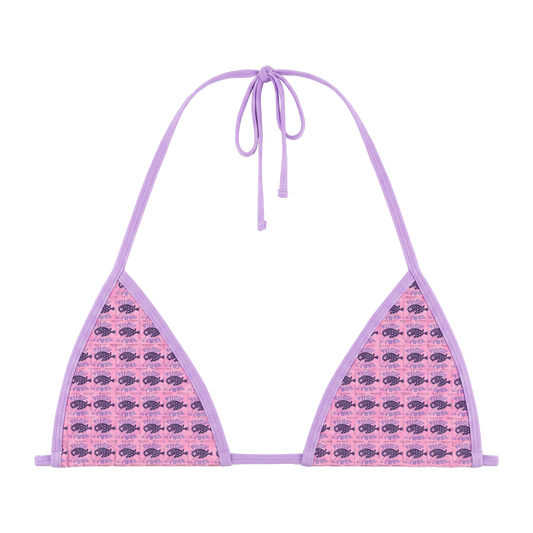 Fugu x Puppy Acid Bikini Top
