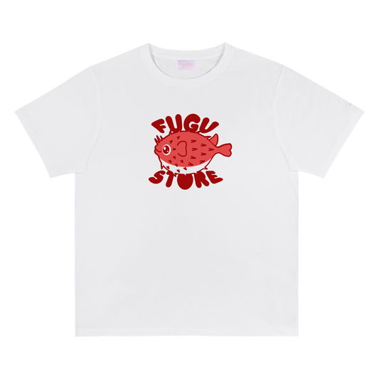 red fugu logo T-shirt