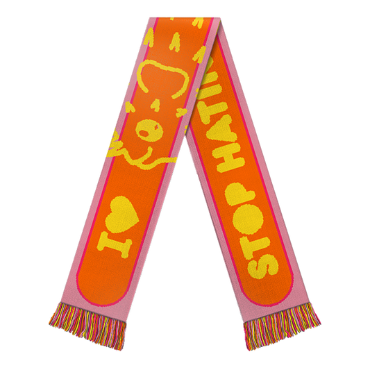 Fugu Scarf Orange/Pink