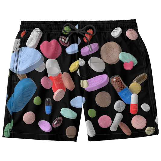 Swim Trunk "Love Pills"