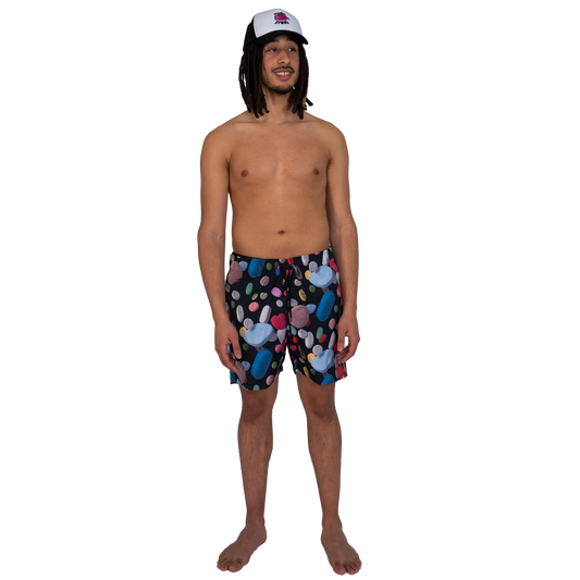 Swim Trunk "Love Pills"